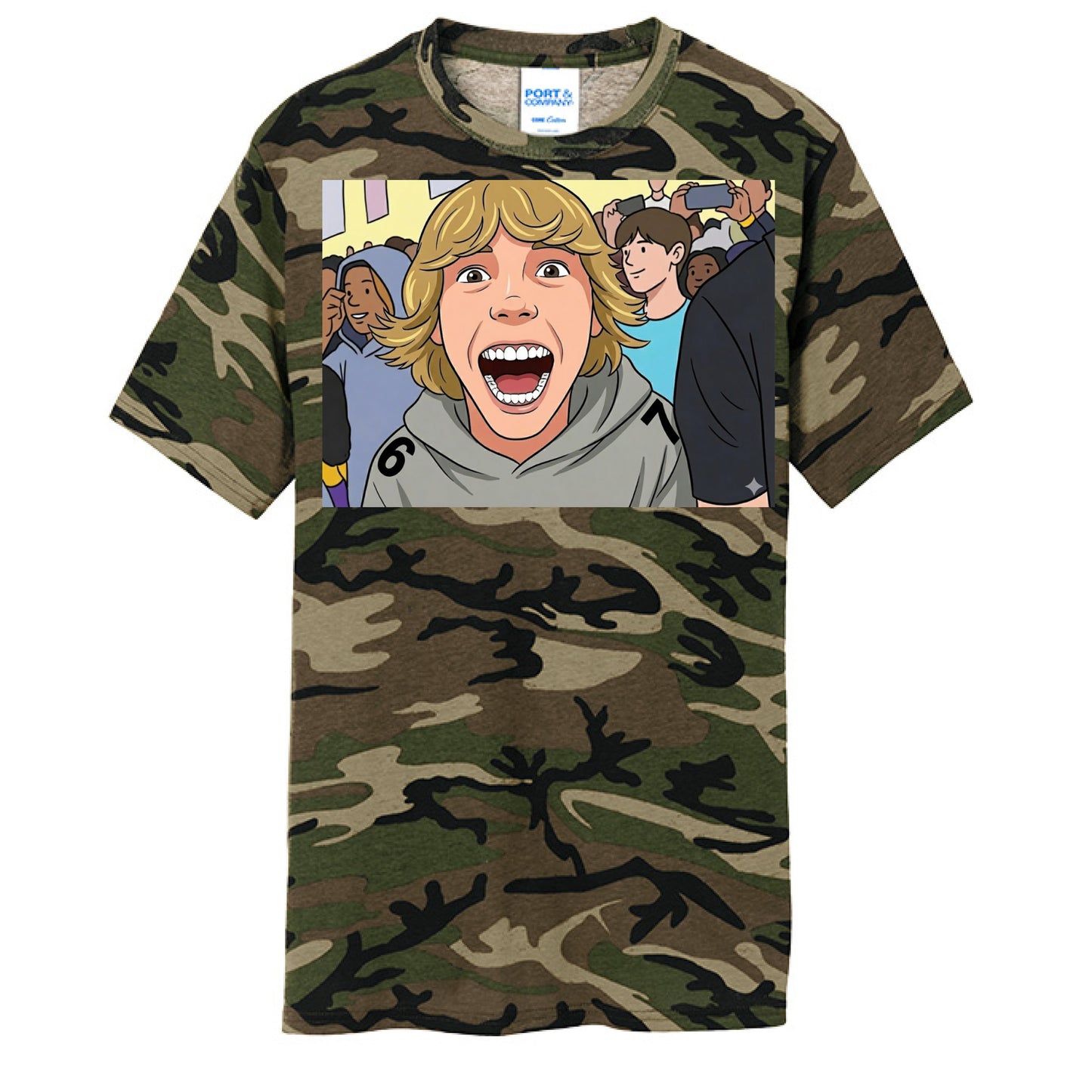 MILITARY CAMO - FRONT